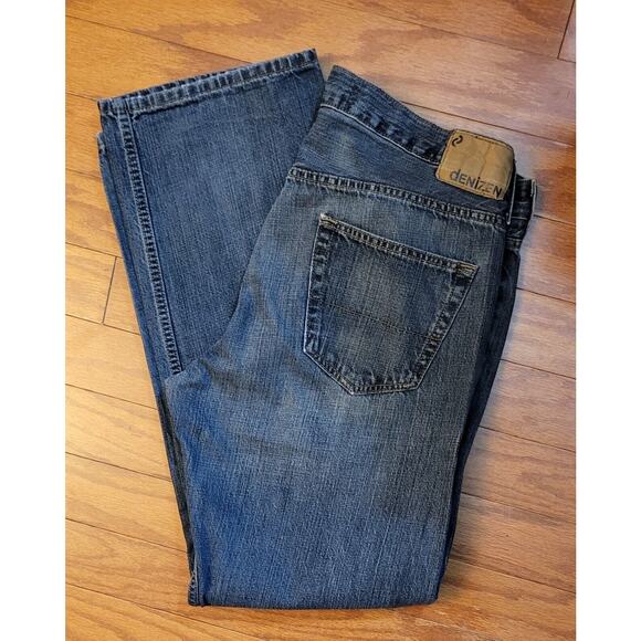 DENIZEN from Levi's Men's Loose Relaxed Fit Blue Denim Jeans Size 38x33 (Actual) - Picture 11 of 15